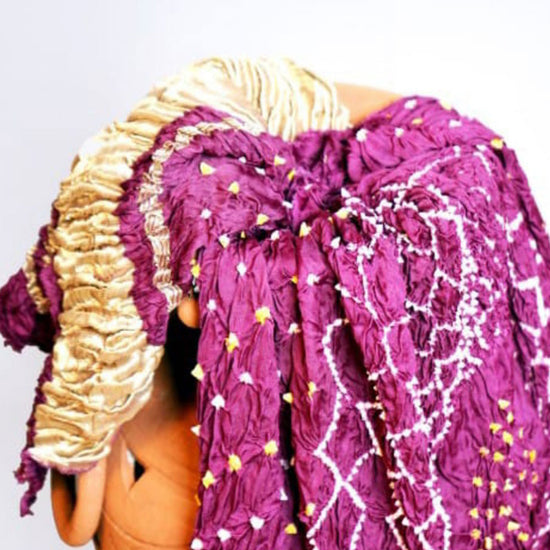 Bandhani Silk dupatta