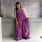 Chanderi Silk Cotton Sari With Dabu Print