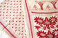 Bengali kantha work on silk Dupatta