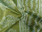 Chanderi Silk Cotton Sari With Dabu Print