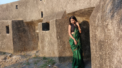 Matka silk saree