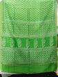 Chanderi Silk Cotton Sari With Dabu Print