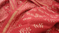 Chanderi Silk Cotton Sari With Dabu Print