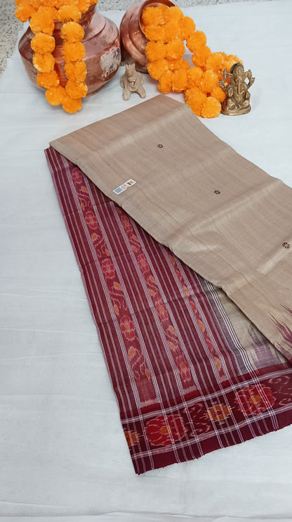 Vidarbha tussar Silk saree