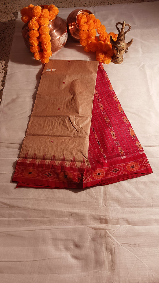 Vidarbha tussar saree