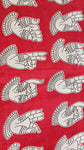 Kalamkari prints on cotton fabric