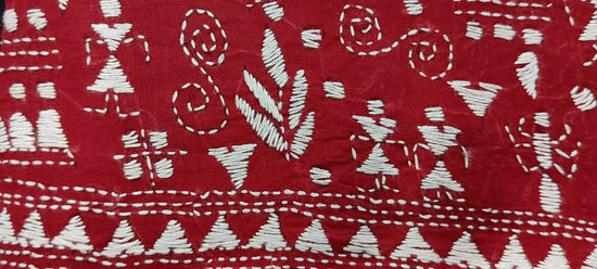 Kantha Work Blouse Piece