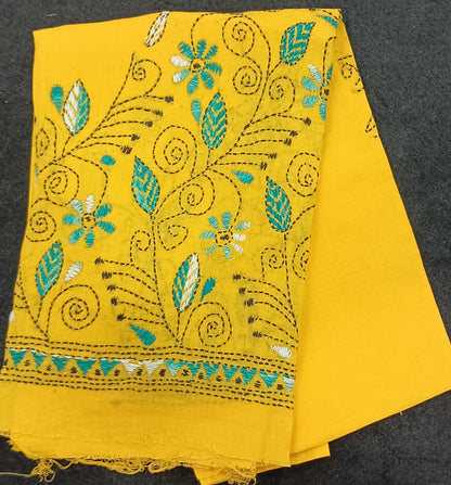 Kantha Work Blouse Piece