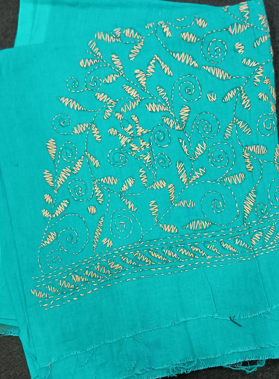 Kantha Work Blouse Piece
