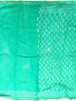 Chanderi Silk Cotton Sari With Dabu print
