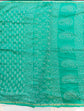 Chanderi Silk Cotton Sari With Dabu print